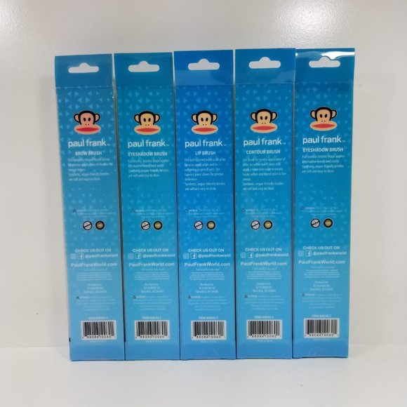 Paul Frank makeup Brush set of 5 - Picture 10 of 14